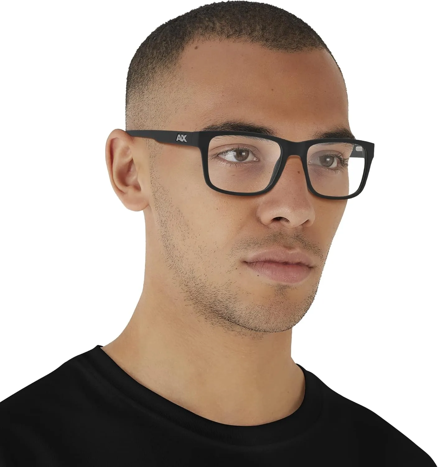 Armani Exchange Men's Ax3016 Square Prescription Eyewear Frames