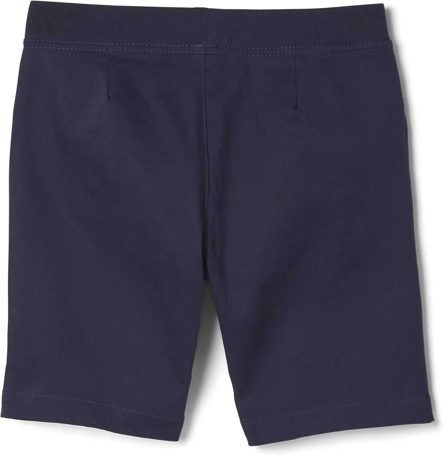 French Toast Girls' Big Pull-On Cotton Twill Shorts with Pockets