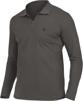 KUYIGO Men's Short&Long Sleeve Polo Shirts Casual Slim Fit Business Fashion Tops Golf Tennis T-Shirt