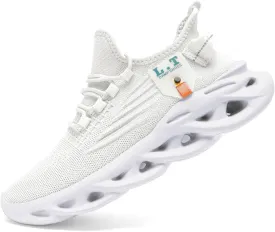 Men Running Shoes Slip On Walking Tennis Gym Sneakers Outdoor Trail Trainers Athletic Jogging Sneaker Road Fashion Workout Breathable Shoes