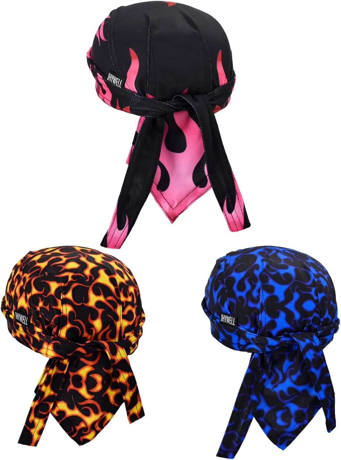 Sweat Wicking Doo Rag Cooling Dew Rag Helmet Liner Large Motorcycle Do Rags Head Wrap Bandana Skull Caps for Men and Women