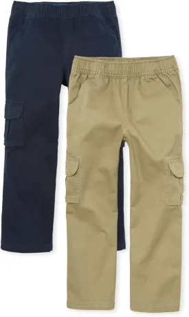 The Children's Place Pull on Cargo Pants,multipacks